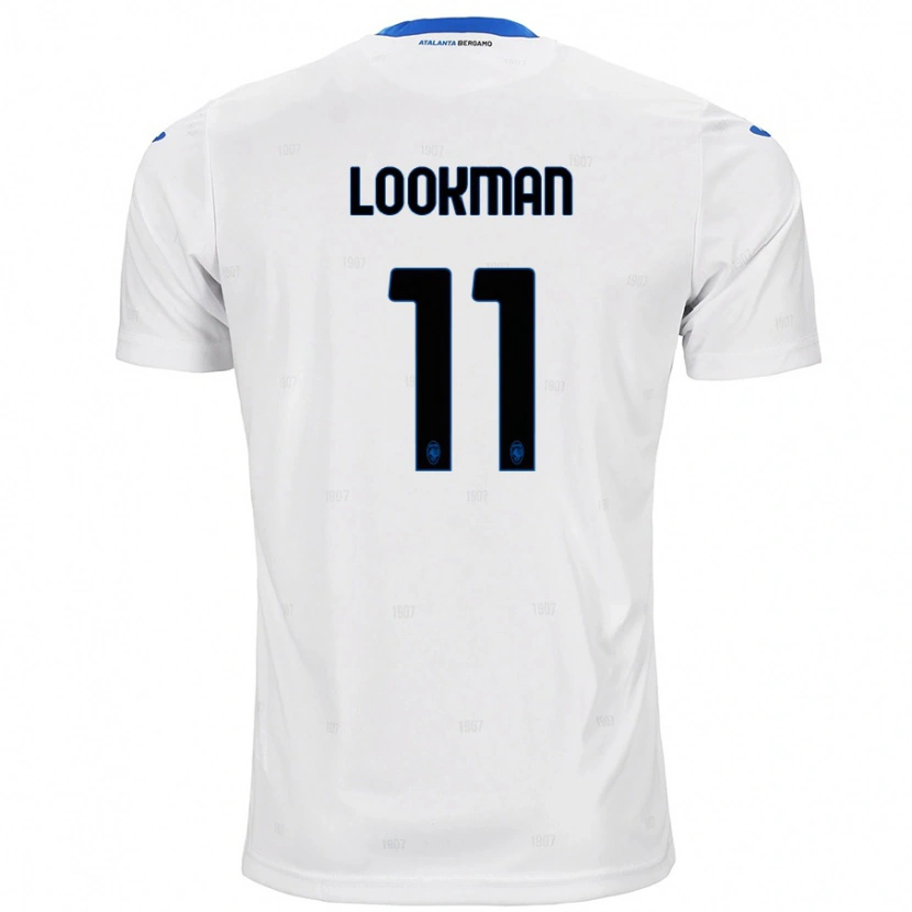 Danxen Damen Ademola Lookman #11 Weiß Auswärtstrikot Trikot 2024/25 T-Shirt