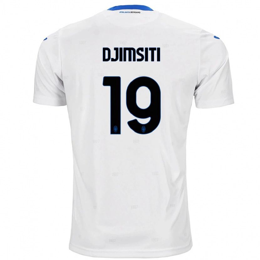 Danxen Damen Berat Djimsiti #19 Weiß Auswärtstrikot Trikot 2024/25 T-Shirt