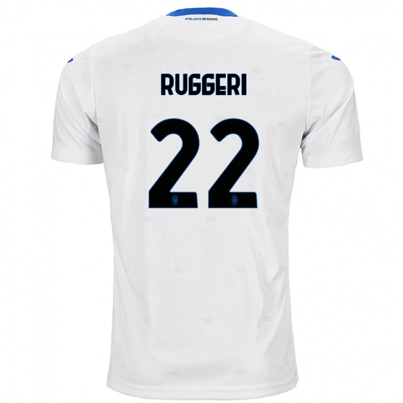 Danxen Damen Matteo Ruggeri #22 Weiß Auswärtstrikot Trikot 2024/25 T-Shirt