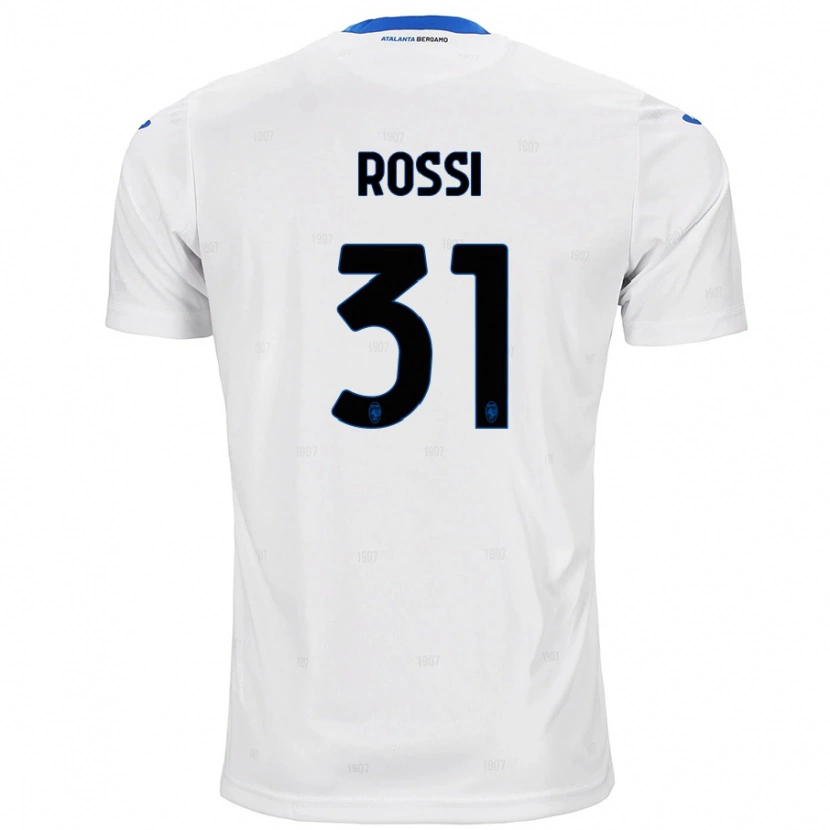 Danxen Damen Francesco Rossi #31 Weiß Auswärtstrikot Trikot 2024/25 T-Shirt