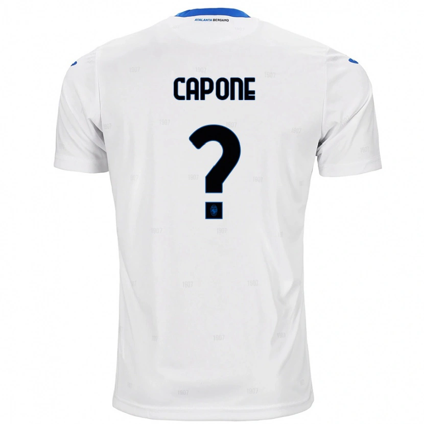 Danxen Damen Christian Capone #0 Weiß Auswärtstrikot Trikot 2024/25 T-Shirt