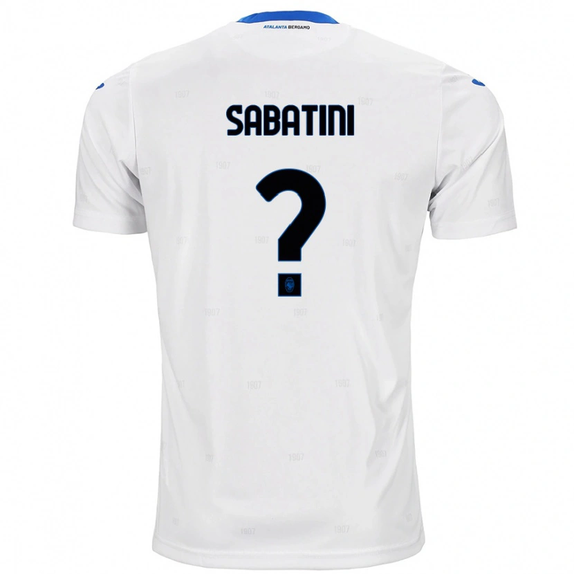 Danxen Damen Carlo Sabatini #0 Weiß Auswärtstrikot Trikot 2024/25 T-Shirt