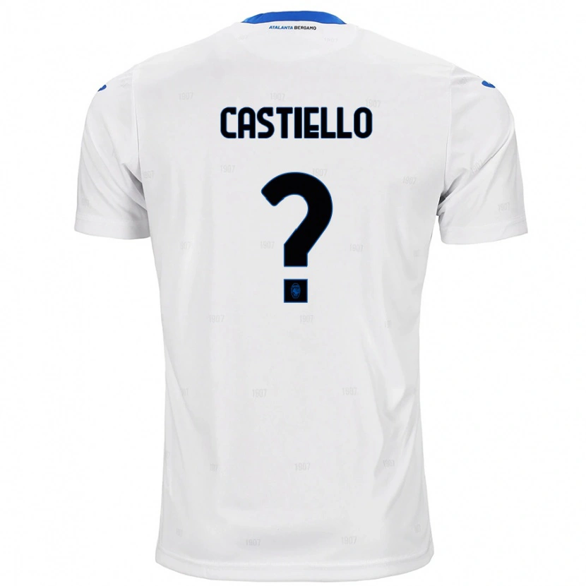 Danxen Damen Alex Castiello #0 Weiß Auswärtstrikot Trikot 2024/25 T-Shirt