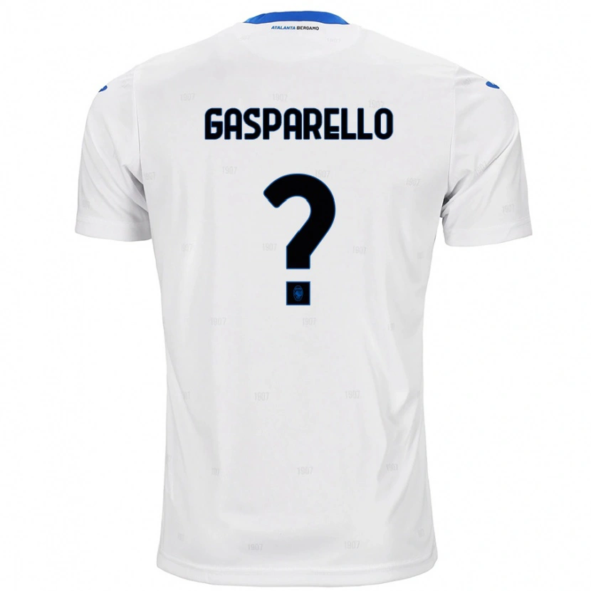 Danxen Damen Francesco Gasparello #0 Weiß Auswärtstrikot Trikot 2024/25 T-Shirt