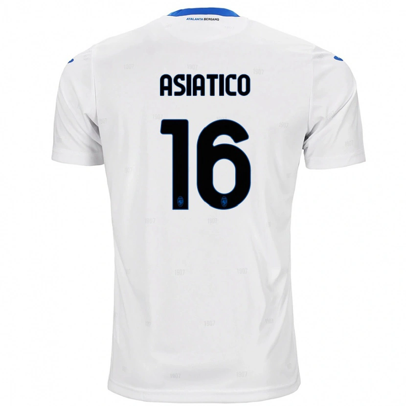 Danxen Damen Pietro Asiatico #16 Weiß Auswärtstrikot Trikot 2024/25 T-Shirt