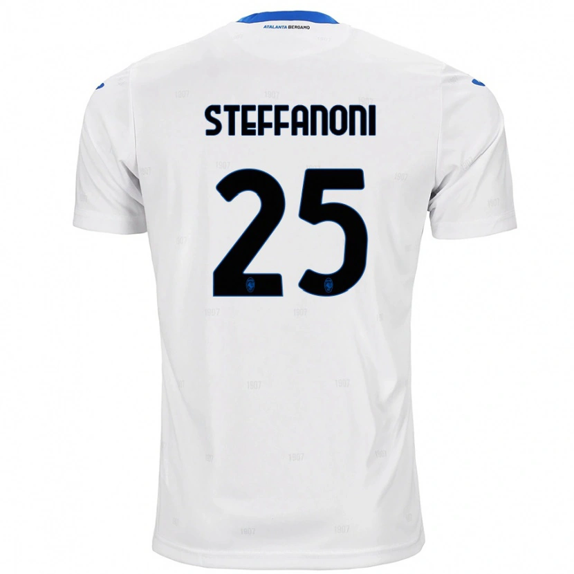 Danxen Damen Federico Steffanoni #25 Weiß Auswärtstrikot Trikot 2024/25 T-Shirt