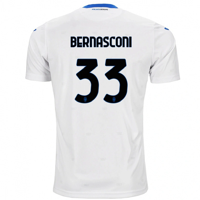 Danxen Damen Lorenzo Bernasconi #33 Weiß Auswärtstrikot Trikot 2024/25 T-Shirt