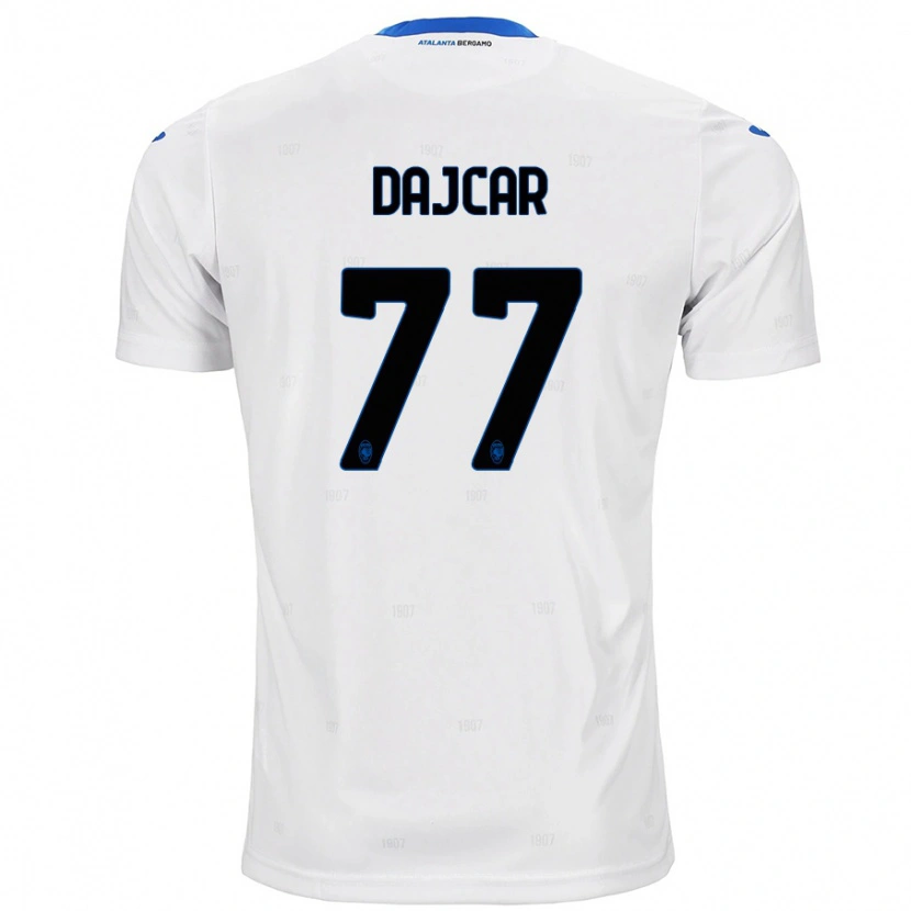 Danxen Damen Matevz Dajcar #77 Weiß Auswärtstrikot Trikot 2024/25 T-Shirt