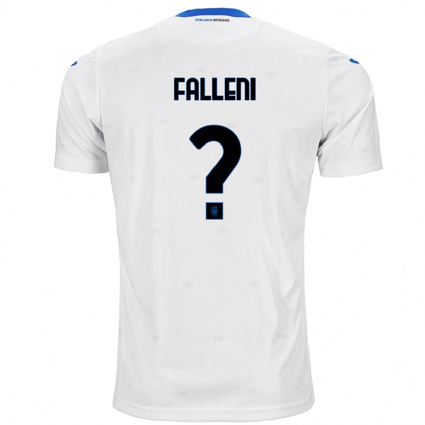 Danxen Damen Alessandro Falleni #0 Weiß Auswärtstrikot Trikot 2024/25 T-Shirt
