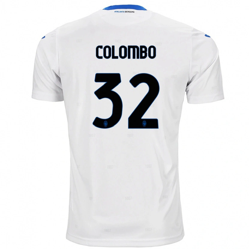 Danxen Damen Matteo Colombo #32 Weiß Auswärtstrikot Trikot 2024/25 T-Shirt