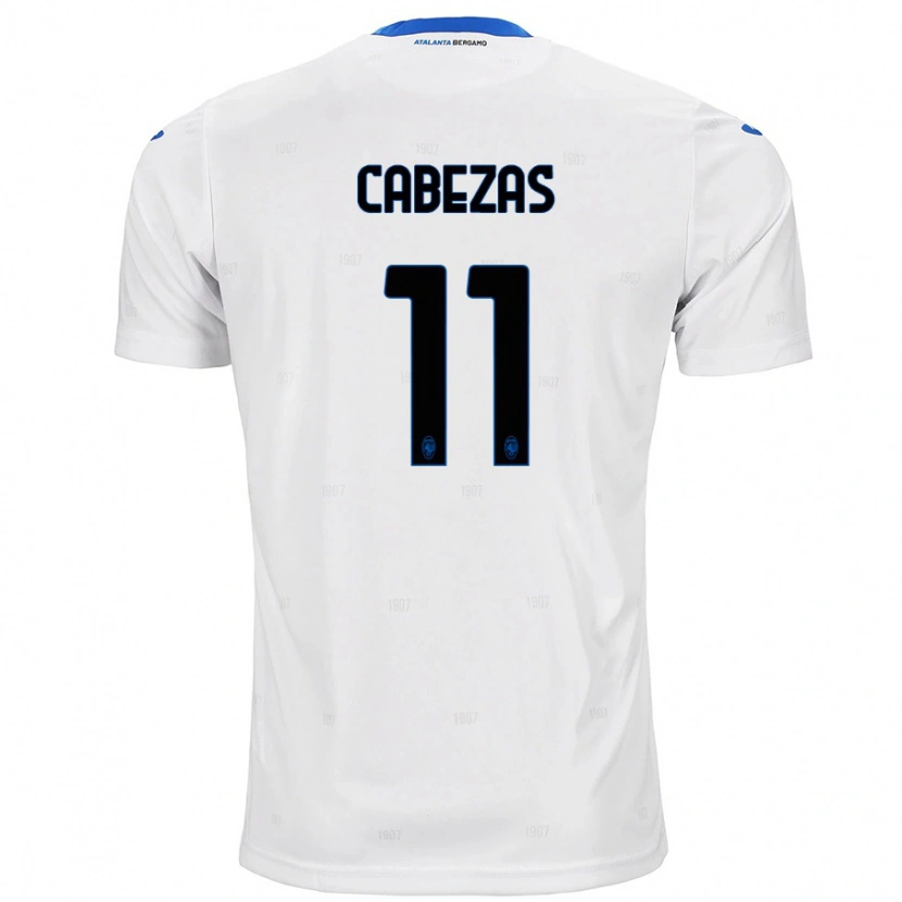 Danxen Damen Bryan Cabezas #11 Weiß Auswärtstrikot Trikot 2024/25 T-Shirt