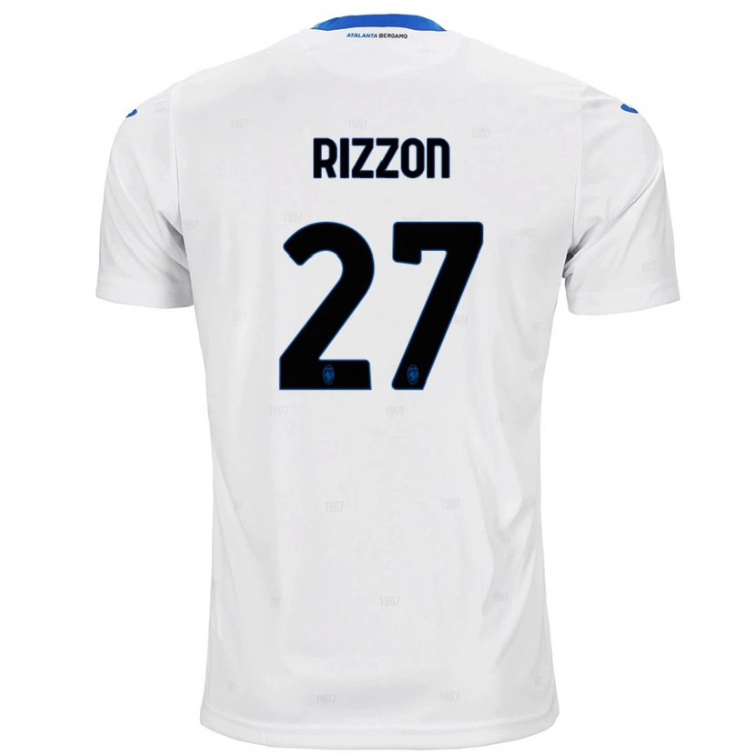 Danxen Damen Giulia Rizzon #27 Weiß Auswärtstrikot Trikot 2024/25 T-Shirt