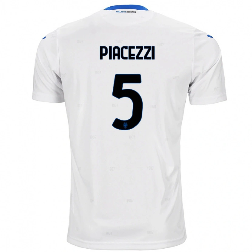 Danxen Damen Eleonora Piacezzi #5 Weiß Auswärtstrikot Trikot 2024/25 T-Shirt