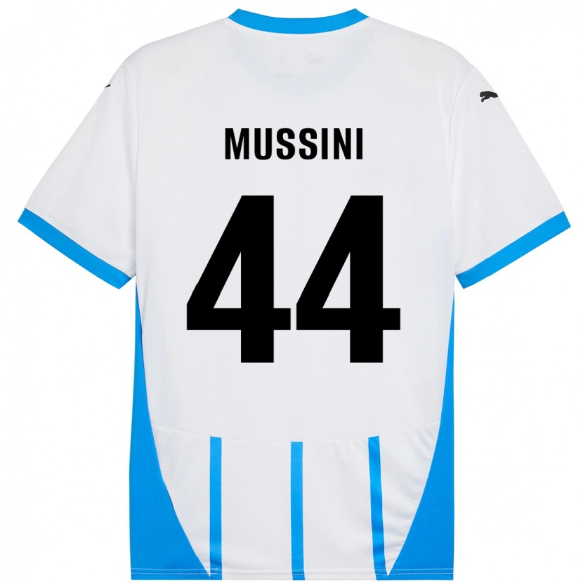 Danxen Damen Andrea Mussini #44 Weiß Blau Auswärtstrikot Trikot 2024/25 T-Shirt