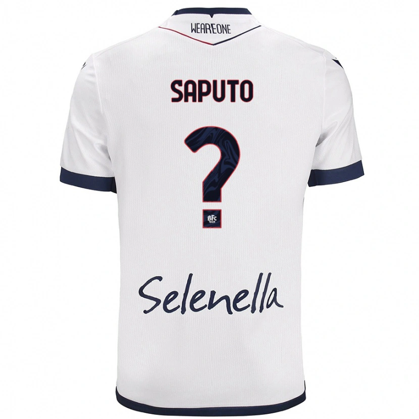 Danxen Damen Jesse Saputo #0 Weiß Königsblau Auswärtstrikot Trikot 2024/25 T-Shirt