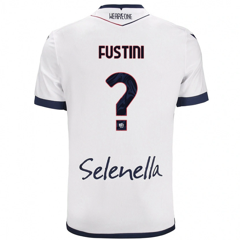 Danxen Damen Kevin Fustini #0 Weiß Königsblau Auswärtstrikot Trikot 2024/25 T-Shirt