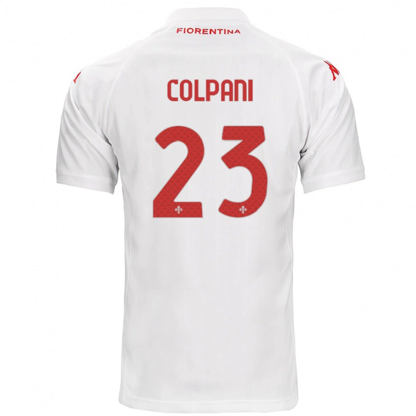 Danxen Damen Andrea Colpani #23 Weiß Auswärtstrikot Trikot 2024/25 T-Shirt