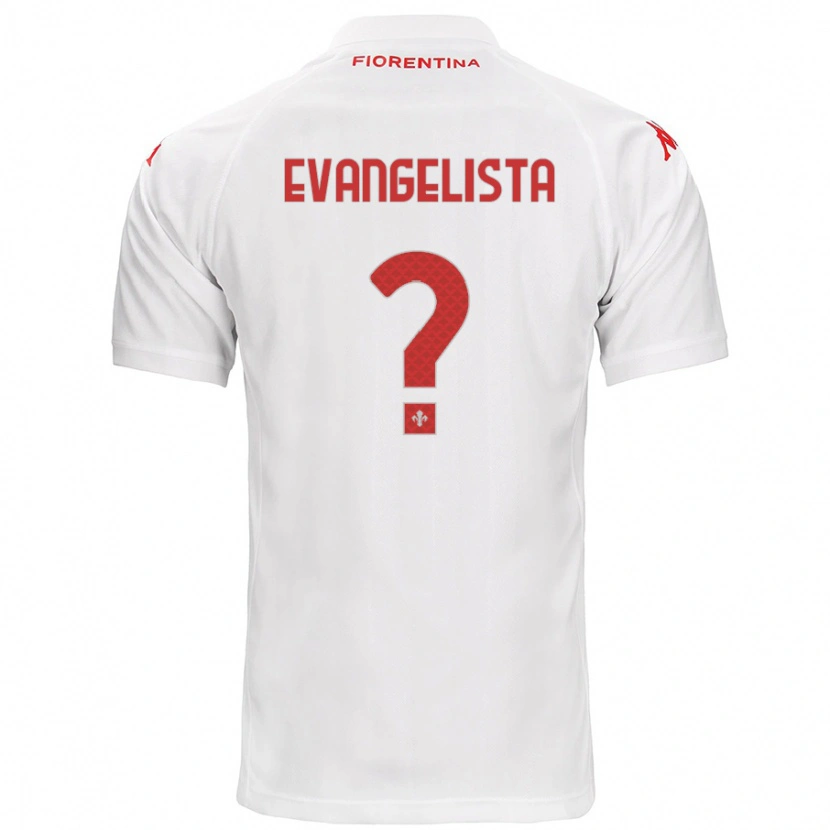 Danxen Damen Carlo Evangelista #0 Weiß Auswärtstrikot Trikot 2024/25 T-Shirt