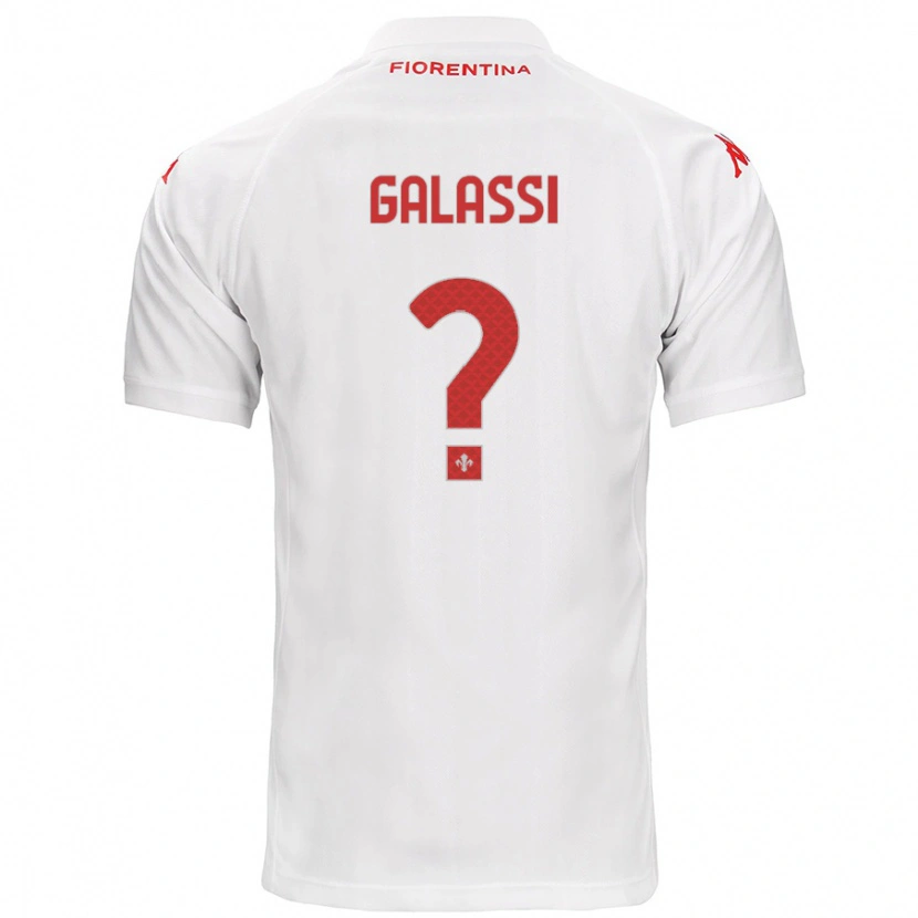 Danxen Damen Andrea Galassi #0 Weiß Auswärtstrikot Trikot 2024/25 T-Shirt