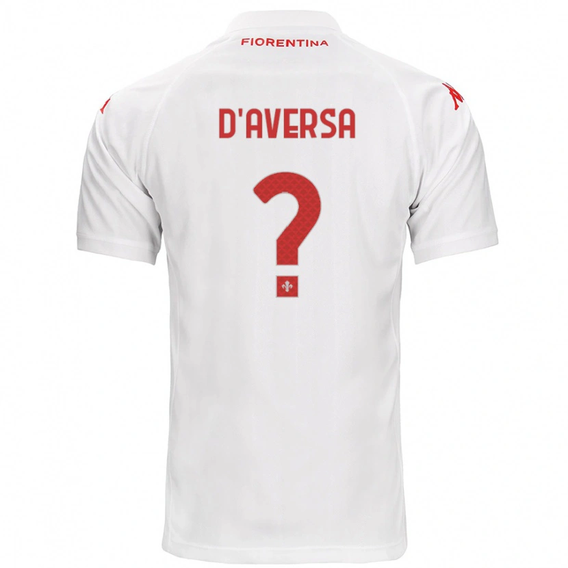 Danxen Damen Simone D'aversa #0 Weiß Auswärtstrikot Trikot 2024/25 T-Shirt