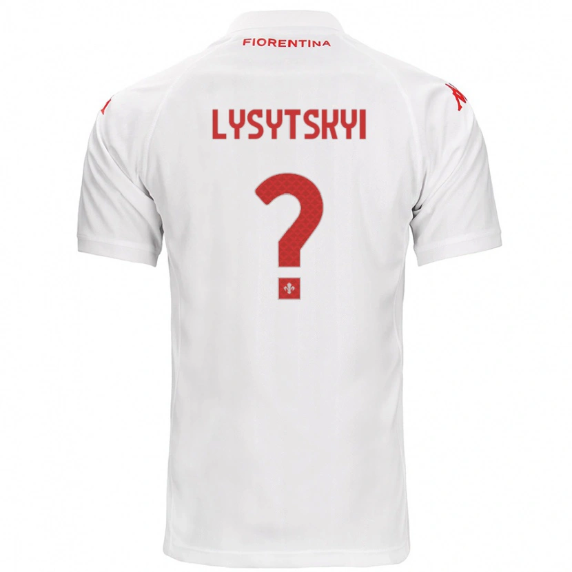 Danxen Damen Andriy Lysytskyi #0 Weiß Auswärtstrikot Trikot 2024/25 T-Shirt
