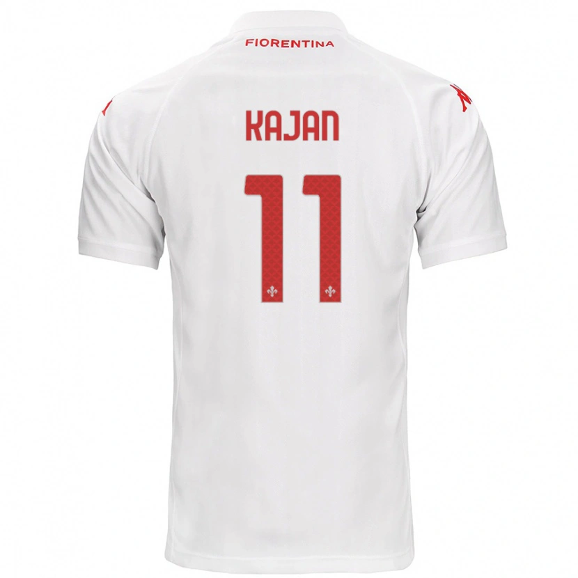 Danxen Damen Zsanett Kaján #11 Weiß Auswärtstrikot Trikot 2024/25 T-Shirt