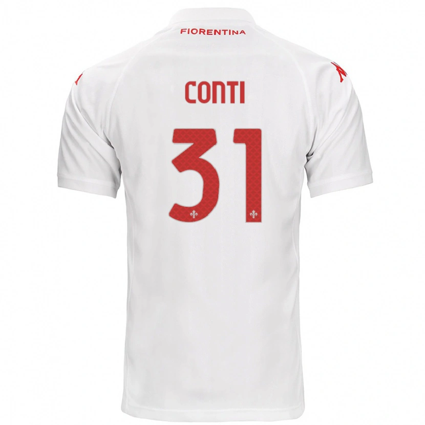 Danxen Damen Gabriele Conti #31 Weiß Auswärtstrikot Trikot 2024/25 T-Shirt