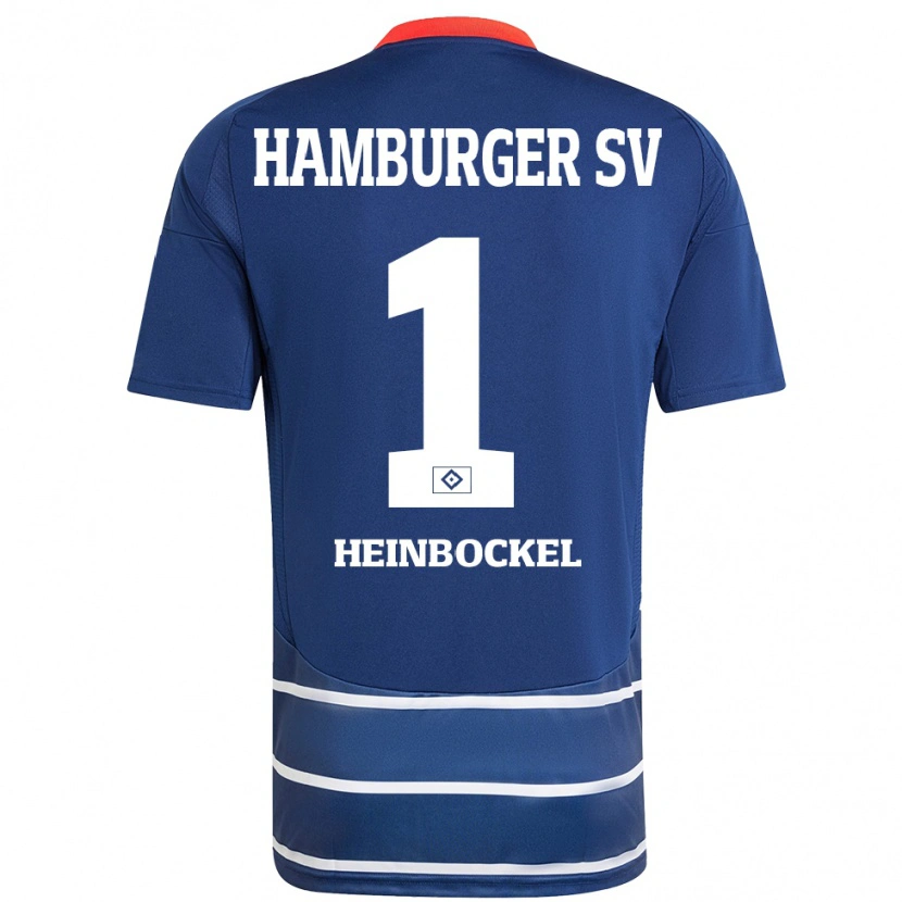 Danxen Damen Simon Heinbockel #1 Dunkelblau Auswärtstrikot Trikot 2024/25 T-Shirt