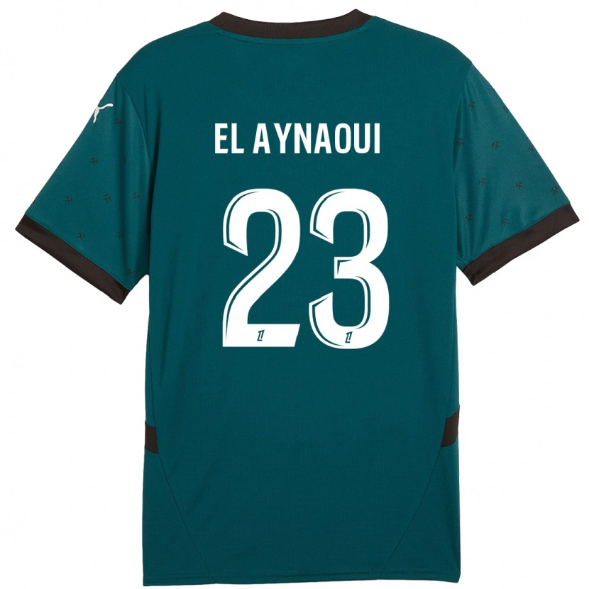 Danxen Damen Neil El Aynaoui #23 Dunkelgrün Auswärtstrikot Trikot 2024/25 T-Shirt
