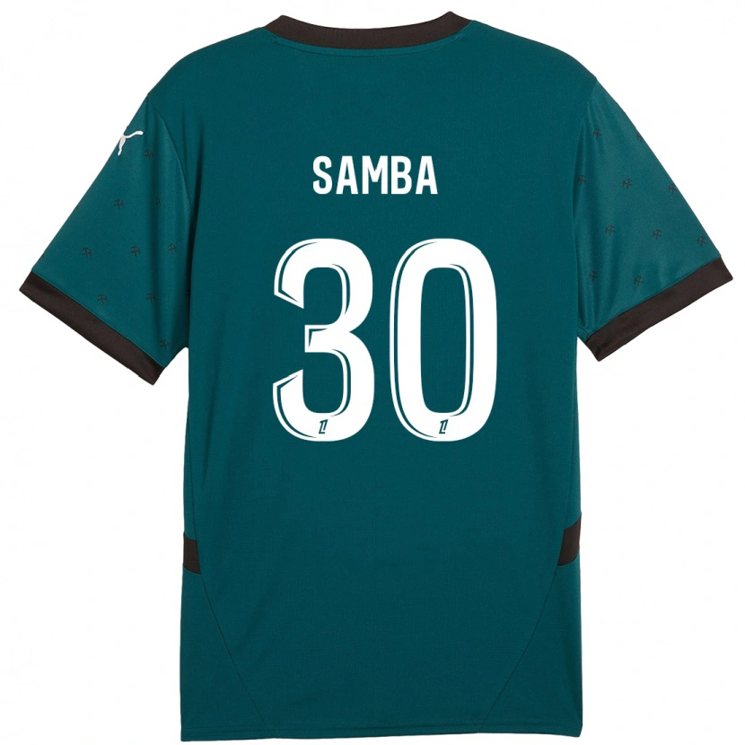Danxen Damen Brice Samba #30 Dunkelgrün Auswärtstrikot Trikot 2024/25 T-Shirt
