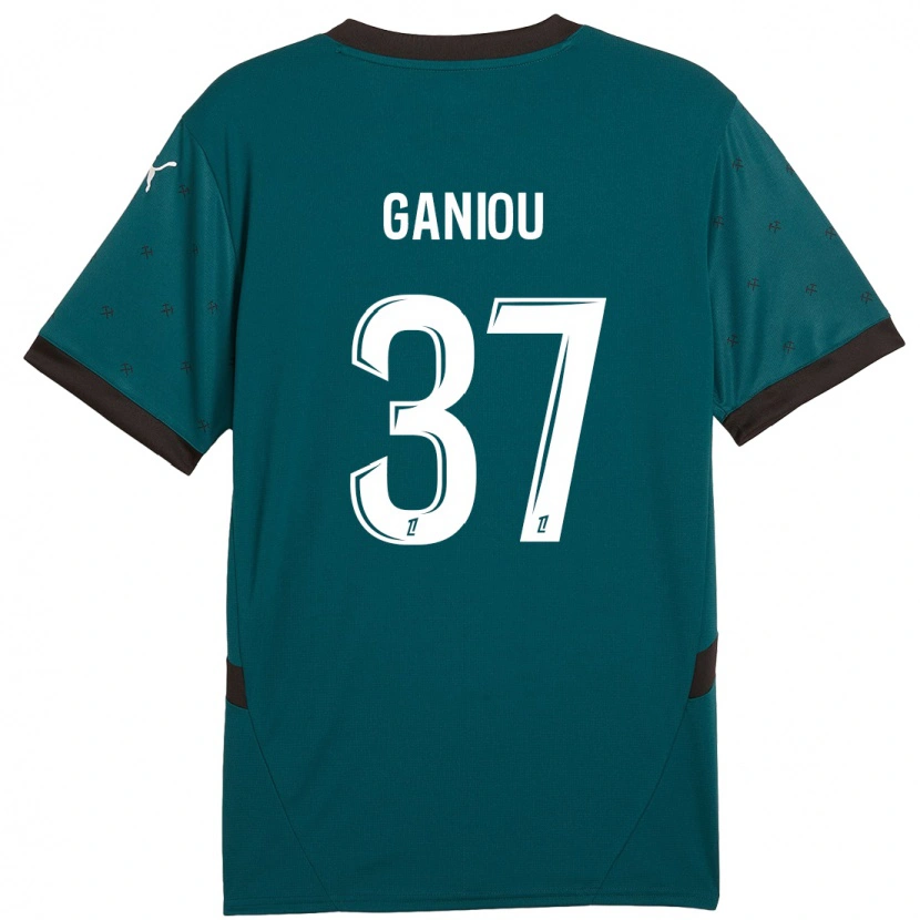 Danxen Damen Ismaëlo Ganiou #37 Dunkelgrün Auswärtstrikot Trikot 2024/25 T-Shirt