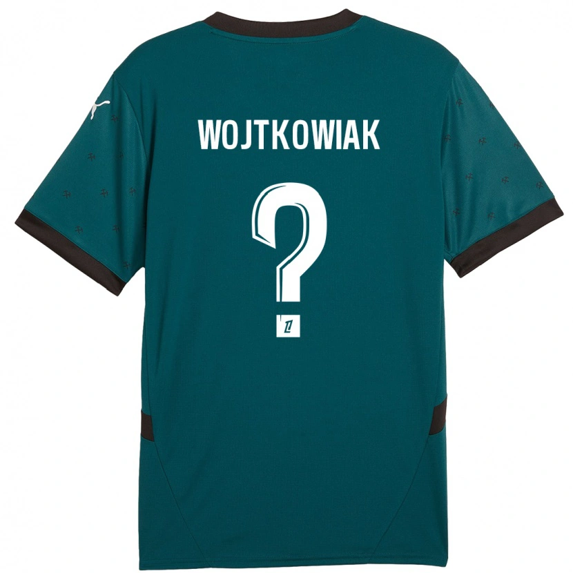 Danxen Damen Valentin Wojtkowiak #0 Dunkelgrün Auswärtstrikot Trikot 2024/25 T-Shirt