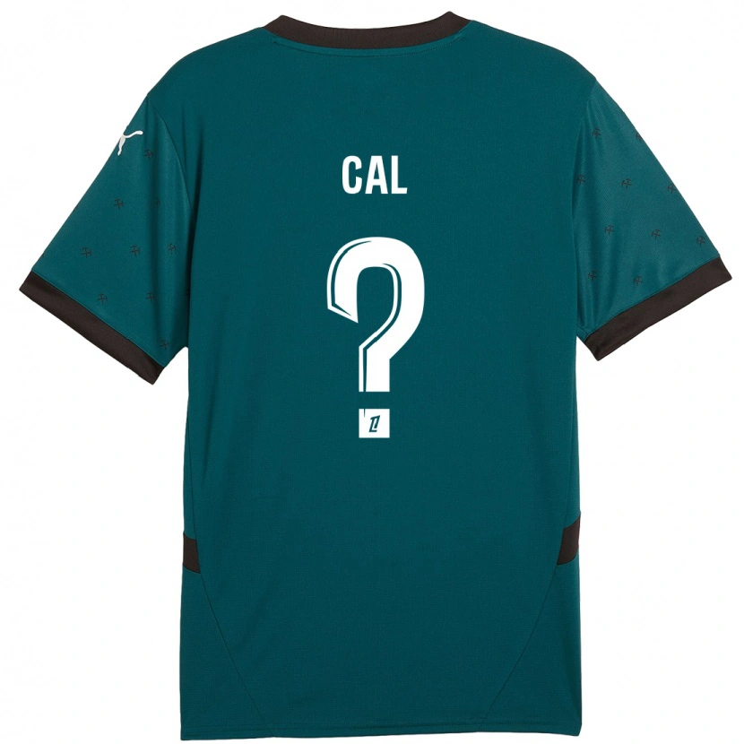 Danxen Damen Mathys Cal #0 Dunkelgrün Auswärtstrikot Trikot 2024/25 T-Shirt