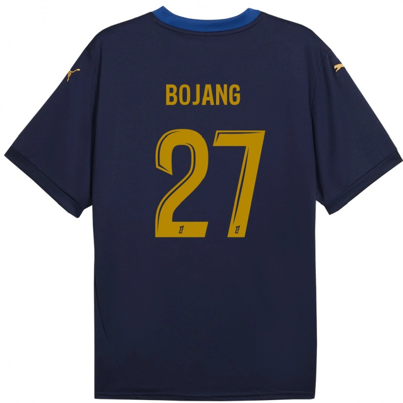 Danxen Damen Adama Bojang #27 Marineblau Gold Auswärtstrikot Trikot 2024/25 T-Shirt