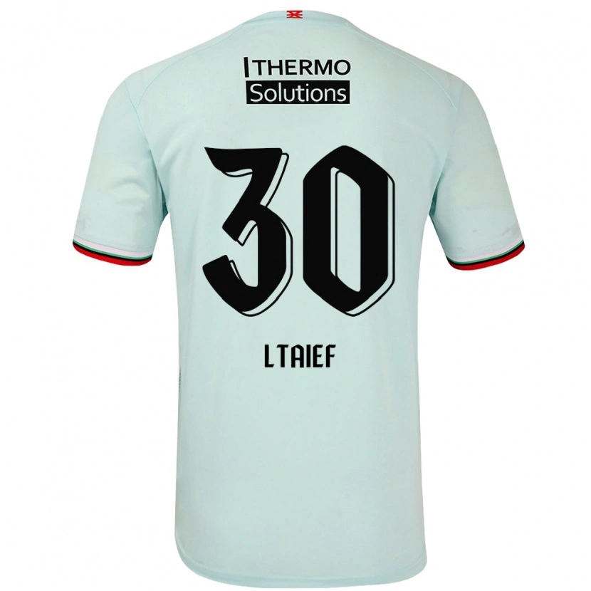 Danxen Damen Sayfallah Ltaief #30 Hellgrün Auswärtstrikot Trikot 2024/25 T-Shirt