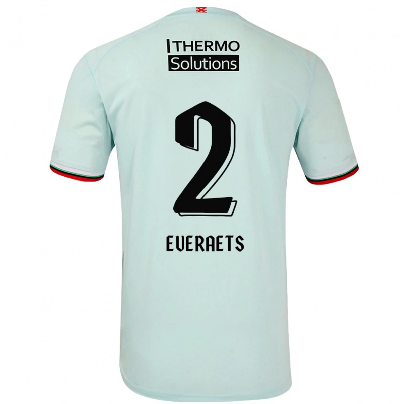 Danxen Damen Kim Everaets #2 Hellgrün Auswärtstrikot Trikot 2024/25 T-Shirt