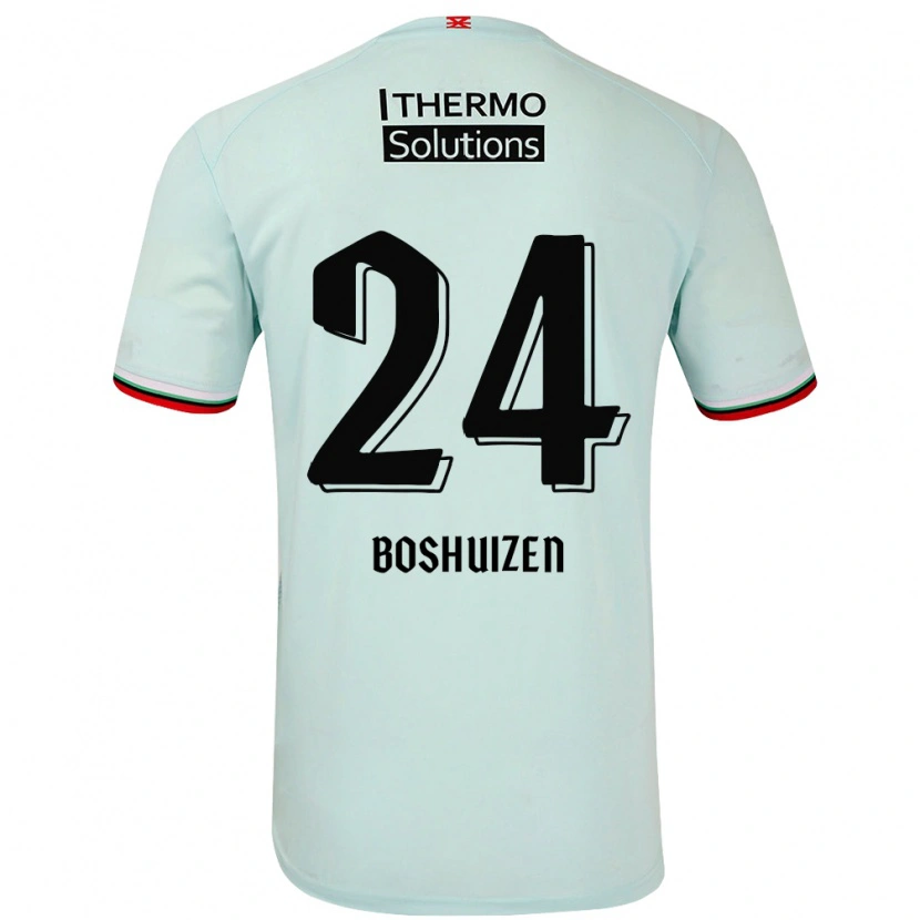Danxen Damen Annouk Boshuizen #24 Hellgrün Auswärtstrikot Trikot 2024/25 T-Shirt