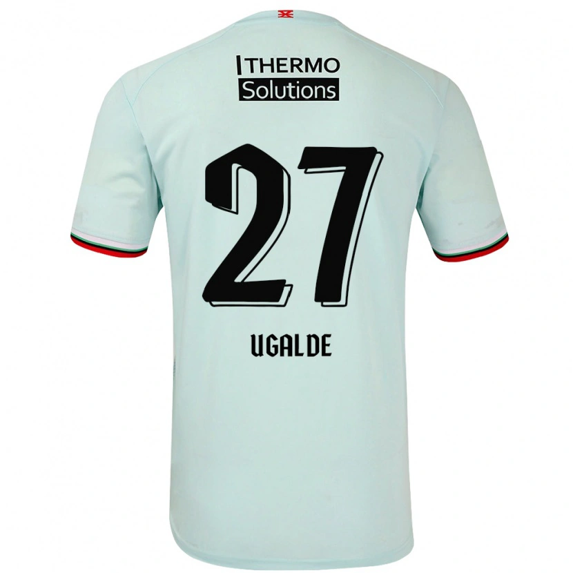 Danxen Damen Manfred Ugalde #27 Hellgrün Auswärtstrikot Trikot 2024/25 T-Shirt