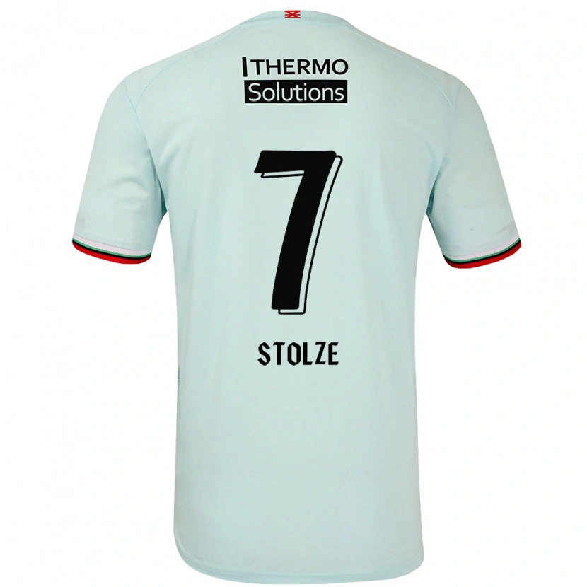 Danxen Damen Anna-Lena Stolze #7 Hellgrün Auswärtstrikot Trikot 2024/25 T-Shirt