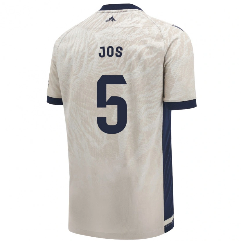 Danxen Damen Josune Urdaniz Maurin #5 Hellgrau Auswärtstrikot Trikot 2024/25 T-Shirt
