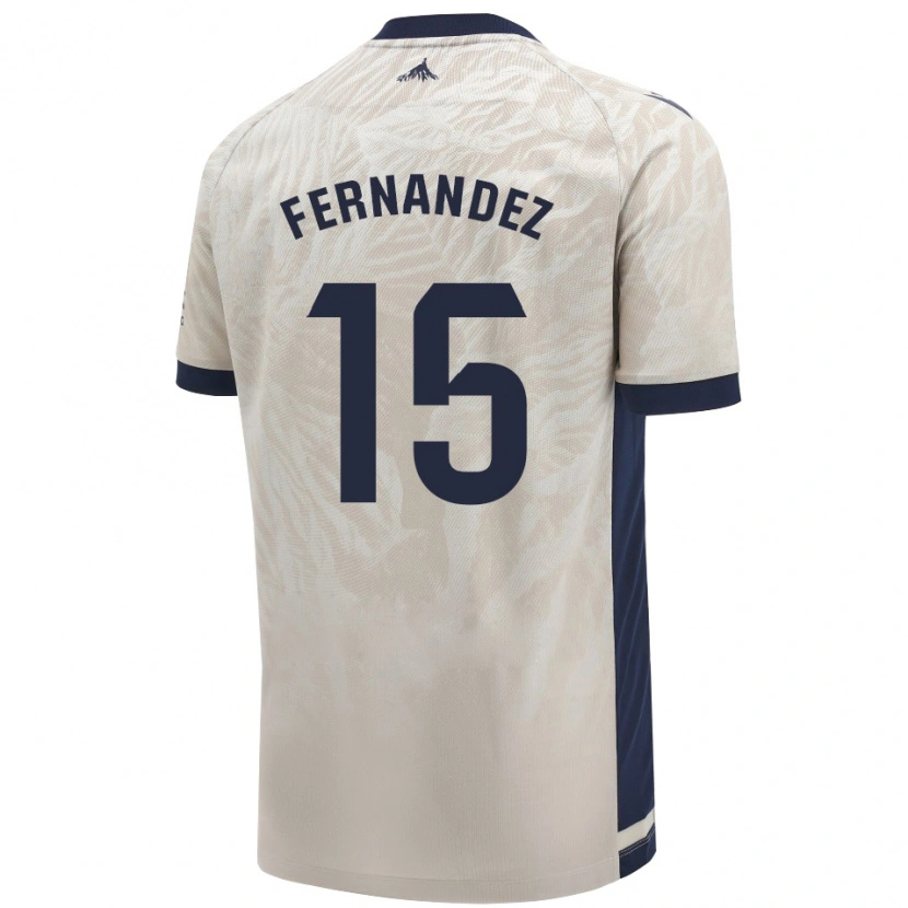 Danxen Damen Leyre Fernández Sánchez #15 Hellgrau Auswärtstrikot Trikot 2024/25 T-Shirt