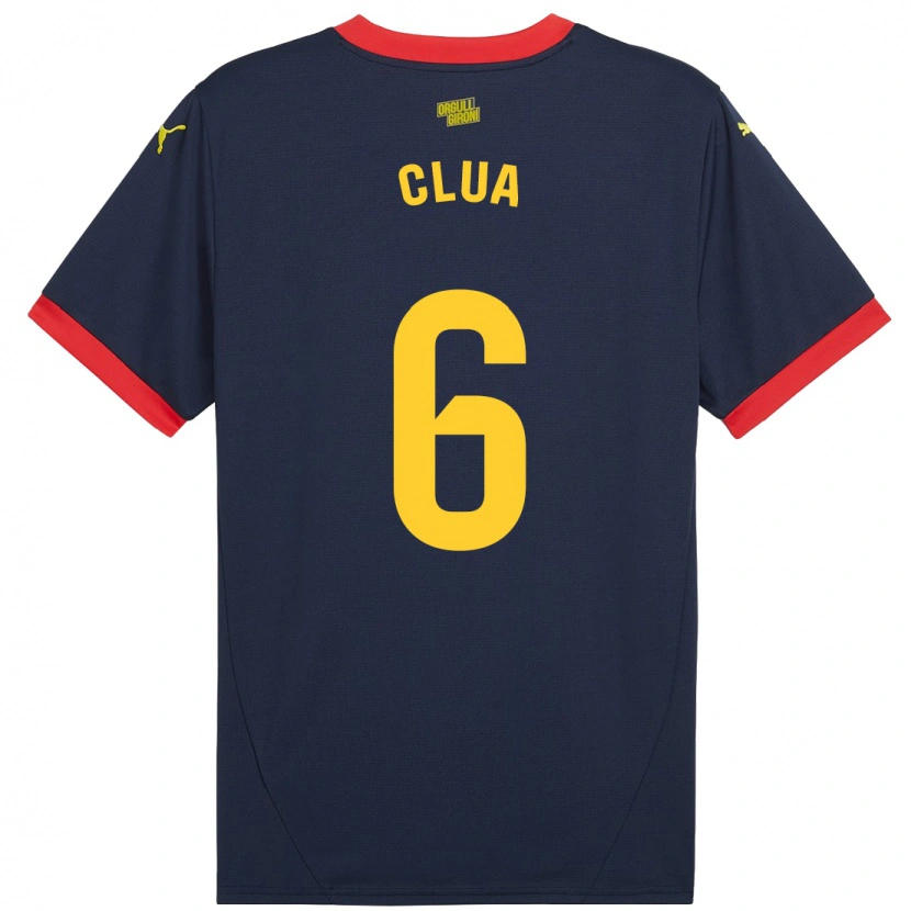 Danxen Damen Silvi Clua #6 Marinerot Auswärtstrikot Trikot 2024/25 T-Shirt