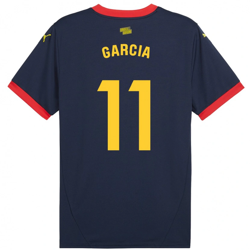 Danxen Damen Jastin García #11 Marinerot Auswärtstrikot Trikot 2024/25 T-Shirt