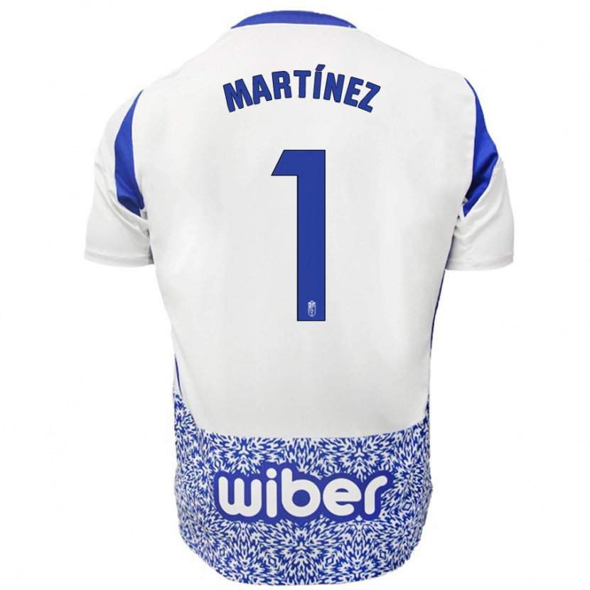 Danxen Damen Marc Martínez #1 Weiß Blau Auswärtstrikot Trikot 2024/25 T-Shirt