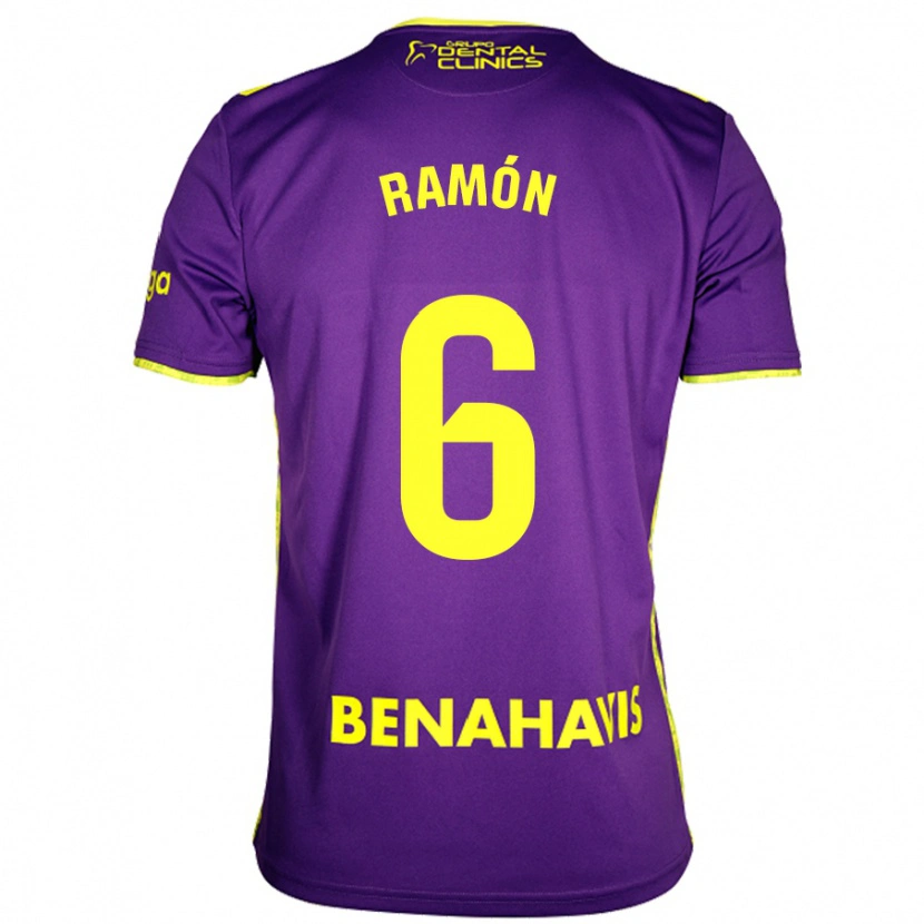 Danxen Damen Ramón Enríquez #6 Lila Gelb Auswärtstrikot Trikot 2024/25 T-Shirt