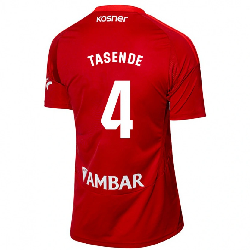 Danxen Damen Dani Tasende #4 Weiß Blau Auswärtstrikot Trikot 2024/25 T-Shirt