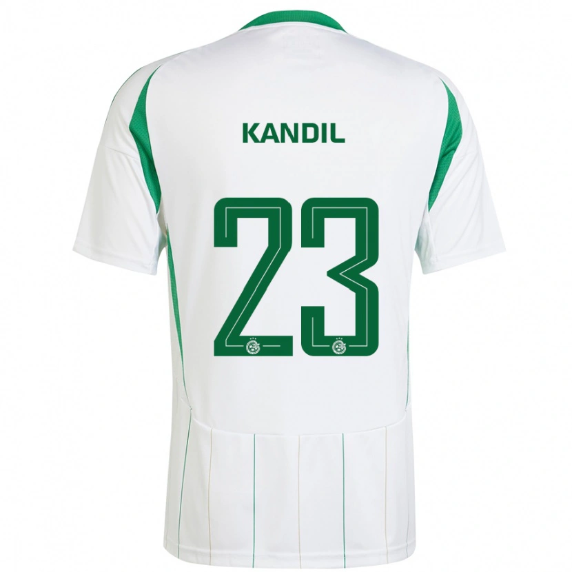 Danxen Damen Maor Kandil #23 Weiß Grün Auswärtstrikot Trikot 2024/25 T-Shirt