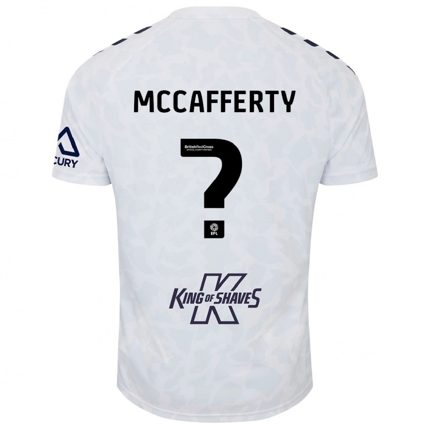 Danxen Damen Lewys Mccafferty #0 Weiß Auswärtstrikot Trikot 2024/25 T-Shirt