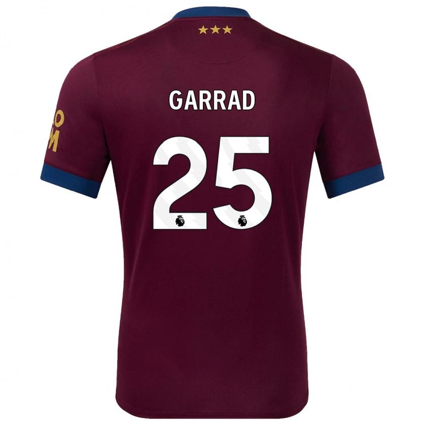 Danxen Damen Grace Garrad #25 Braun Auswärtstrikot Trikot 2024/25 T-Shirt