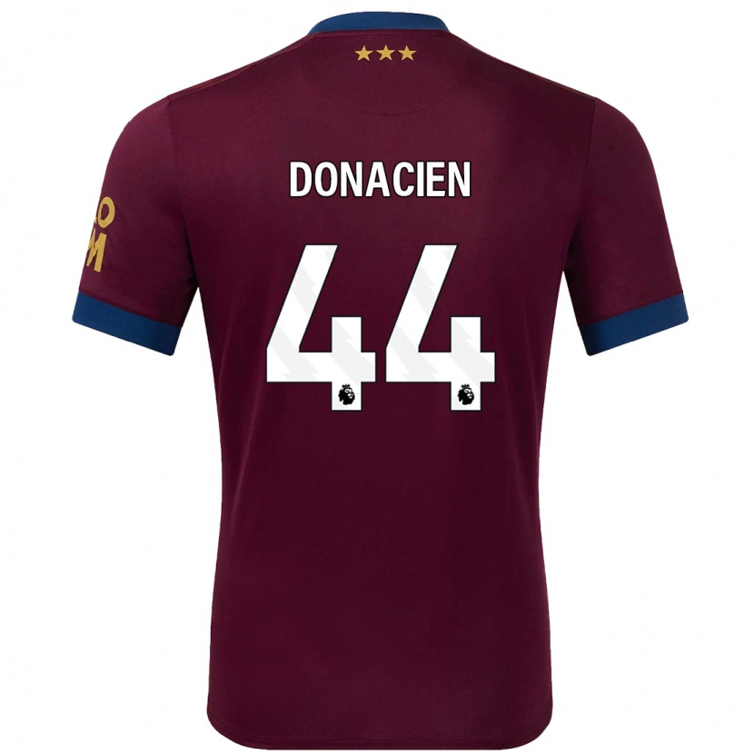 Danxen Damen Janoi Donacien #44 Braun Auswärtstrikot Trikot 2024/25 T-Shirt